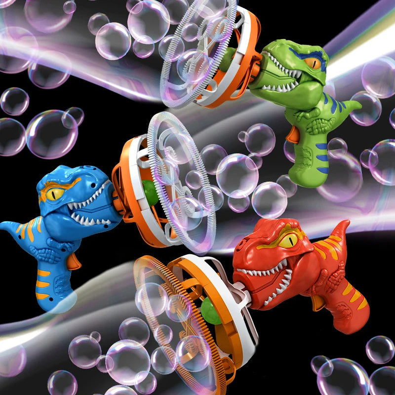 Dinosaur Bubble Fan Toy