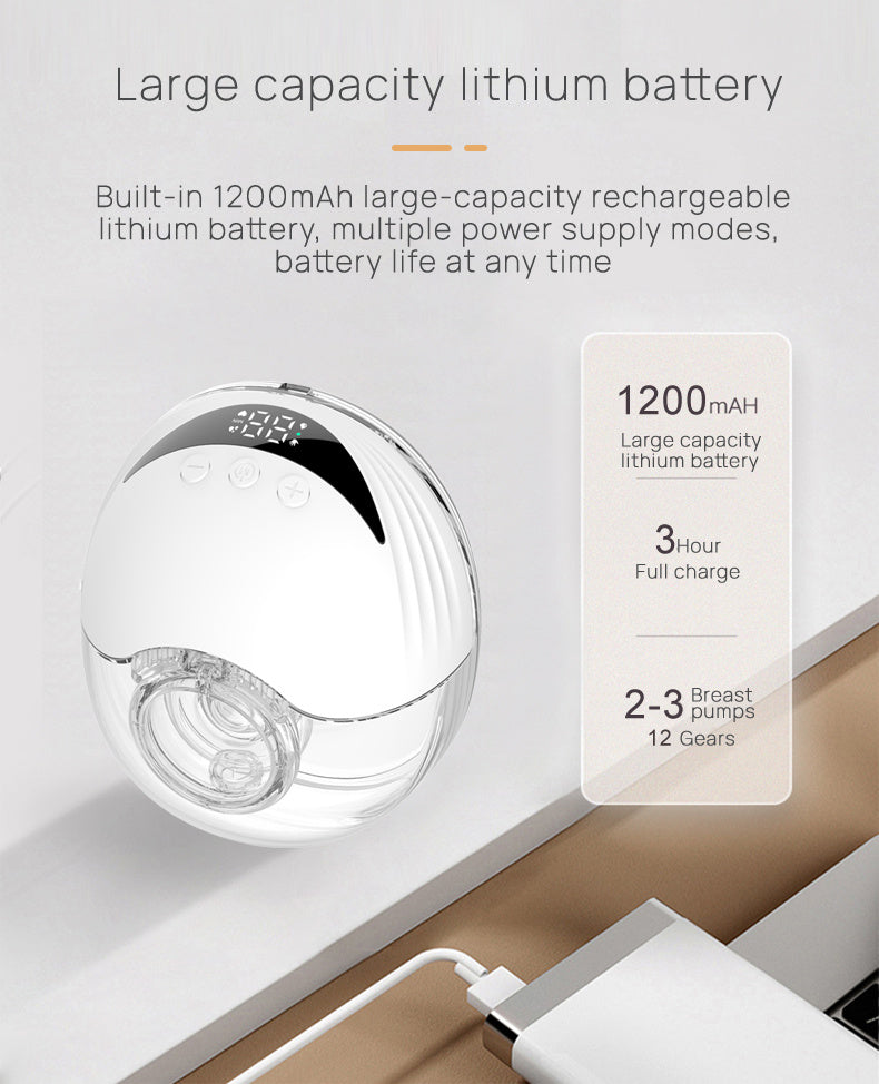 Wearable Intelligent Breast Pump