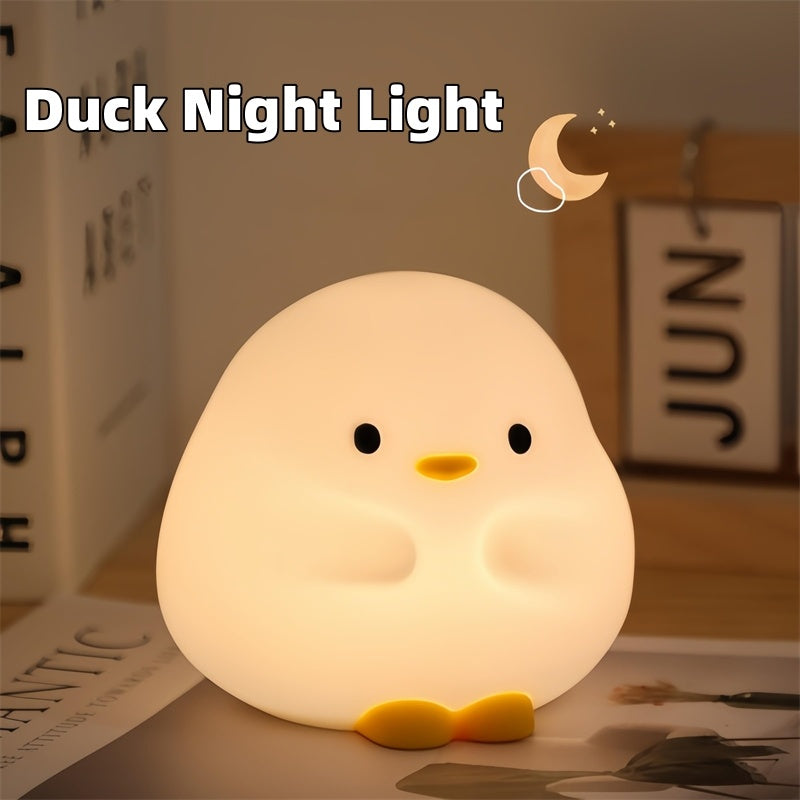 Cute Duck LED Night Light for Kids