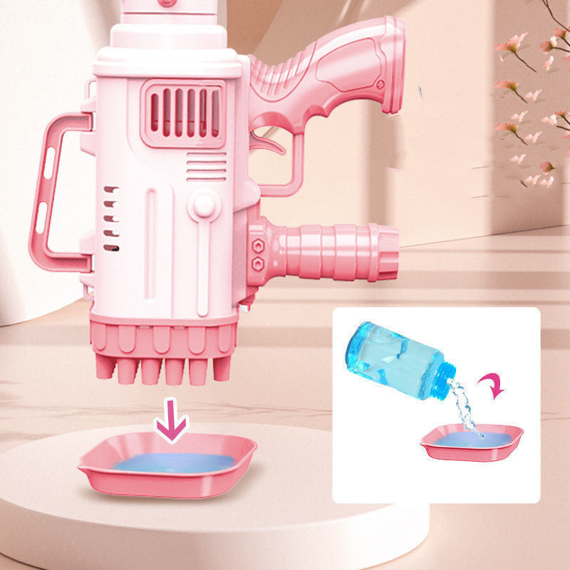 Electric Kids Bubble Gun Toy