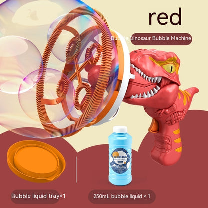 Dinosaur Bubble Fan Toy