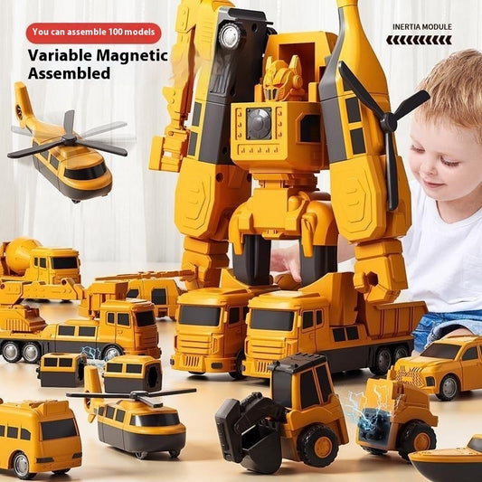 Magnetic Transformer Engineering Car