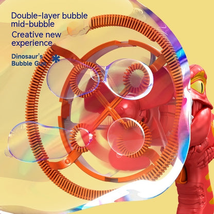 Dinosaur Bubble Fan Toy