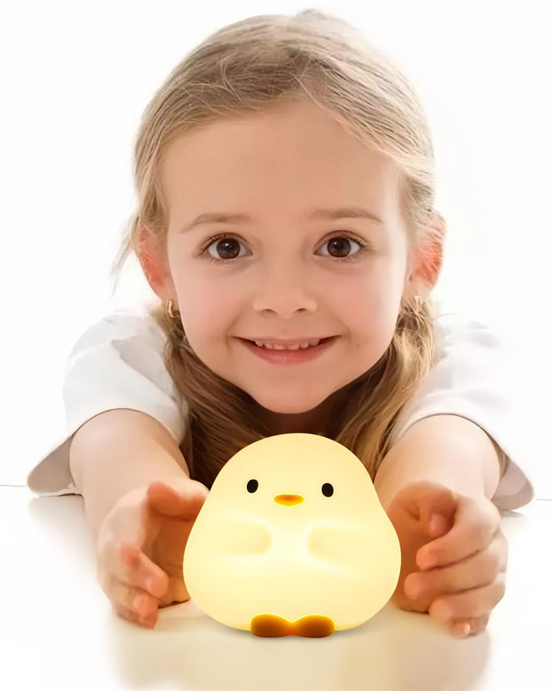Cute Duck LED Night Light for Kids
