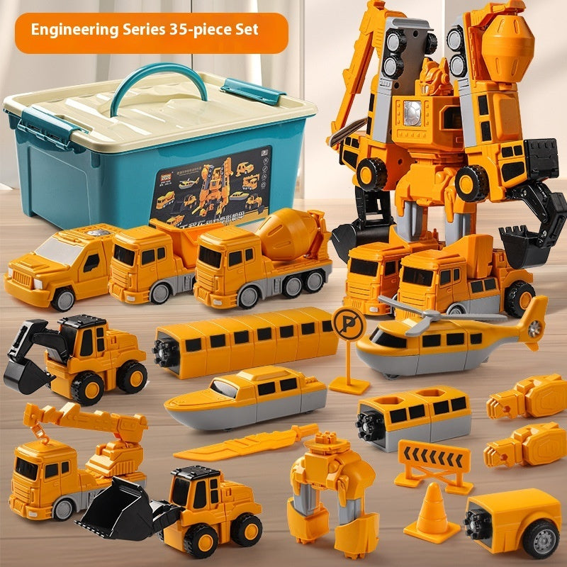 Magnetic Transformer Engineering Car