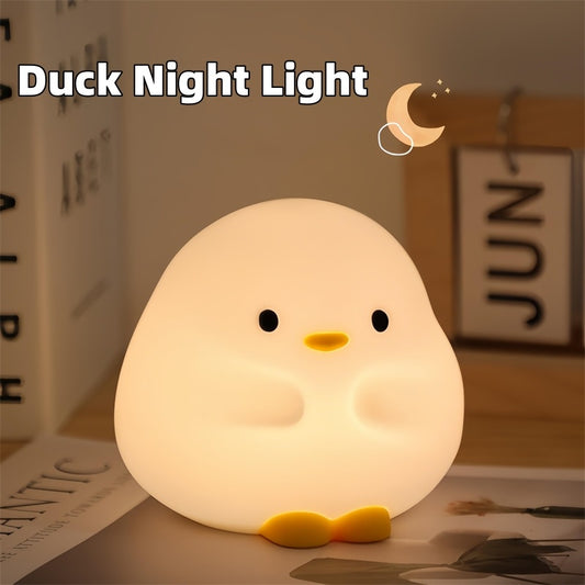 Cute Duck LED Night Light for Kids
